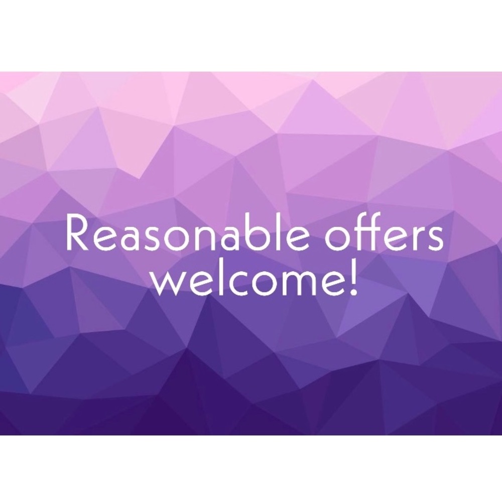 Offers welcome!
